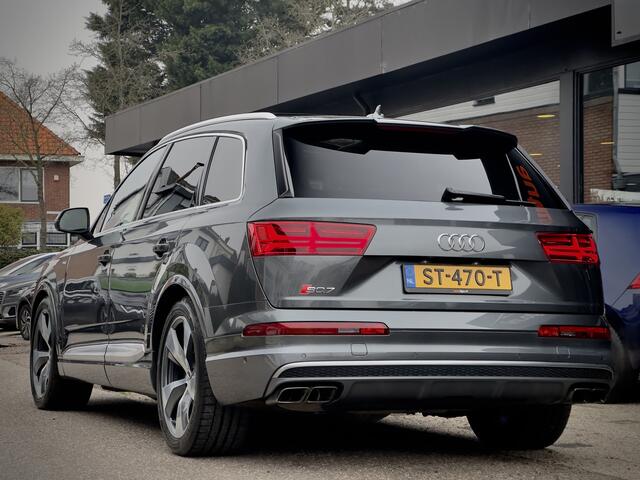 Audi SQ7 4.0-V8 TDI 436PK QUATTRO 7PRS PANODAK DESIGNO-LEDER B&O SOUNDSYSTEEM NAVI CAMERA DIGI-DASH LED LMV-21INCHE PDC ALLE OPTIES!
