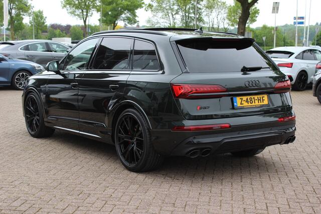 Audi SQ7 4.0 TFSI quattro 7p / Audi Exclusive / Trekhaak / Panoramadak / 360Camera / Head-up / B&O High End / Softclose / Matrix LED / Luchtvering / 22'' / RS Seats / Keyless / Standkachel / Side+Lane Assist / DAB / ACC