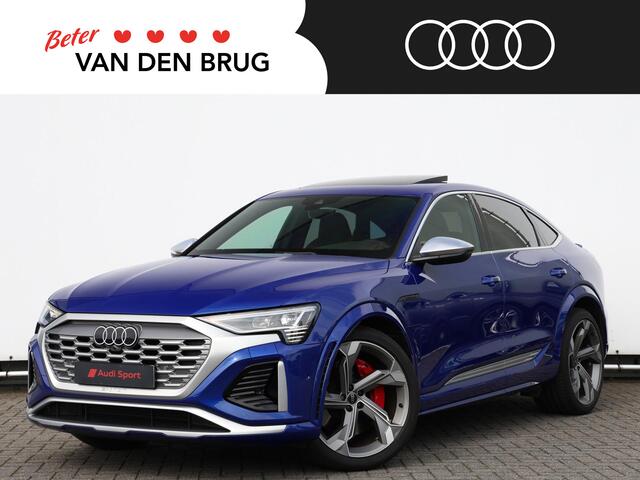 Audi SQ8 Sportback e-tron S quattro 115 kWh 503pk | Pano | B&O | 22" Velgen | Adaptive Cruise | Trekhaak | Elek. stoelen | RS-stoelen | Matrix LED
