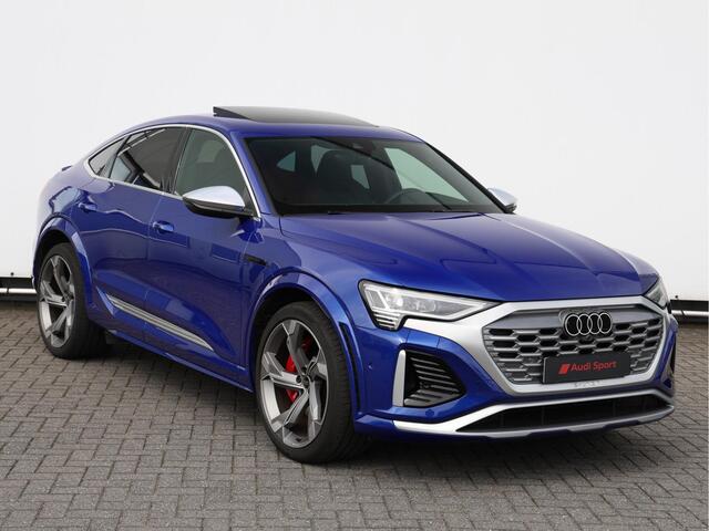 Audi SQ8 Sportback e-tron S quattro 115 kWh 503pk | Pano | B&O | 22" Velgen | Adaptive Cruise | Trekhaak | Elek. stoelen | RS-stoelen | Matrix LED