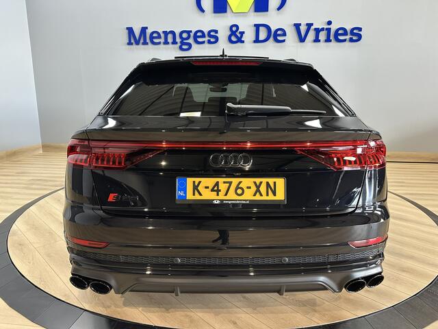 Audi SQ8 4.0 TFSI SQ8 quattro 508 PK Panorama | Luchtvering | Carbon | Adaptive Cruise | 360 Camera | B&O | Head Up | 23" Velgen | Sfeer | Isofix |