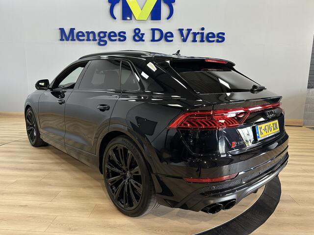 Audi SQ8 4.0 TFSI SQ8 quattro 508 PK Panorama | Luchtvering | Carbon | Adaptive Cruise | 360 Camera | B&O | Head Up | 23" Velgen | Sfeer | Isofix |