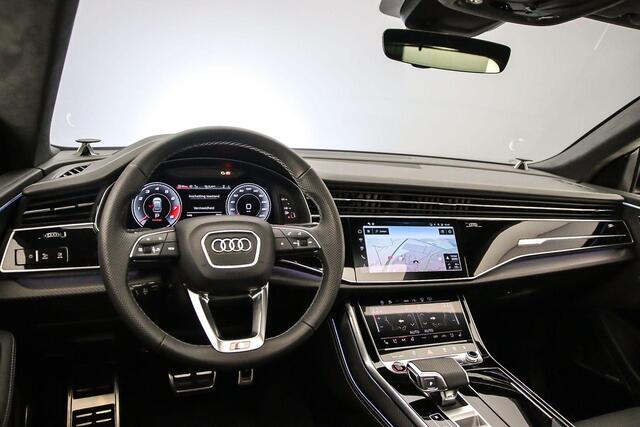 Audi SQ8 4.0 TFSI 507pk | B&O Adv | Head Up | Pano | Adv Onderstel | Nachtzicht | Sportdiff | Massage/Ventilatie | Adapt. Onderstel | Adapt. Cruise | Trekhaak | Memory | Softclose | Alcantara |