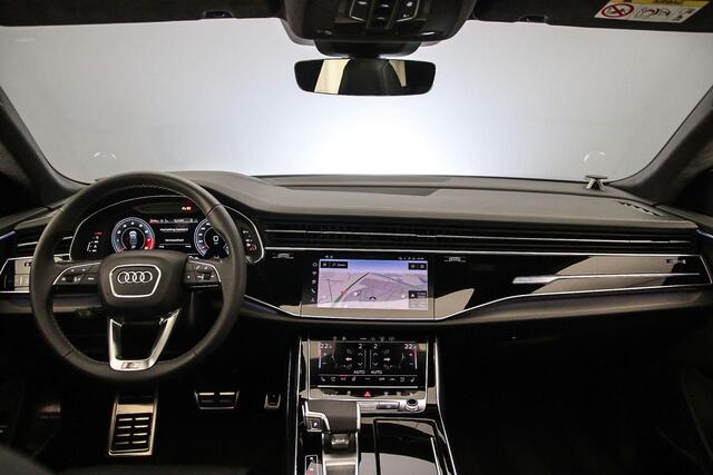 Audi SQ8 4.0 TFSI 507pk | B&O Adv | Head Up | Pano | Adv Onderstel | Nachtzicht | Sportdiff | Massage/Ventilatie | Adapt. Onderstel | Adapt. Cruise | Trekhaak | Memory | Softclose | Alcantara |