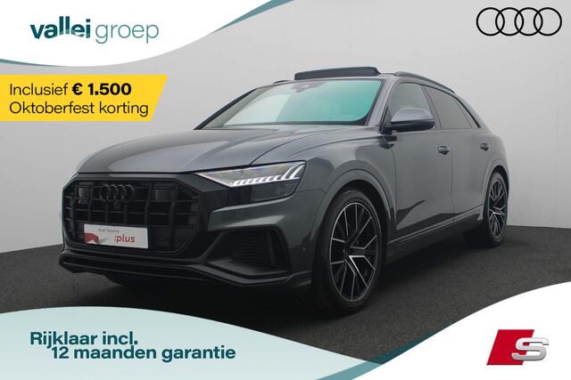 Audi SQ8 4.0 TFSI 507 pk tiptronic quattro | Vierwielbesturing | Pano | Soft-Close | HD Matrix | B&O | Geheugenstoelen | Valcona leder | HUD | 360 Camera