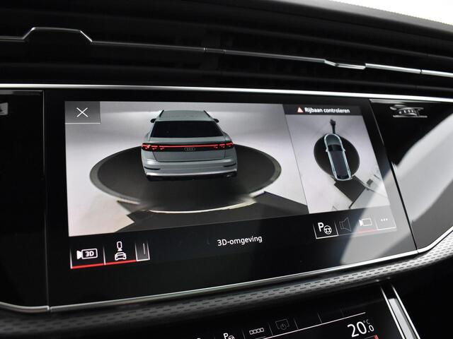 Audi SQ8 4.0 TFSI quattro 507 PK · HD-matrix + laser koplampen · Panoramadak · Audi exclusive Alcantara · Sportstoelen plus rood stiksel · MEGA Sale
