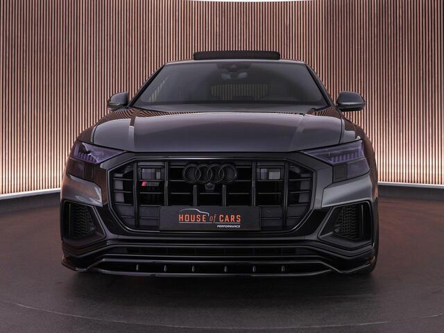 Audi SQ8 4.0 TFSI 507pk quattro |B&O|Pano|Softclose|Head-up|Memory|23"|360|Standkachel|Stoelventilatie|4-wielbesturing|Trekhaak|Luchtvering
