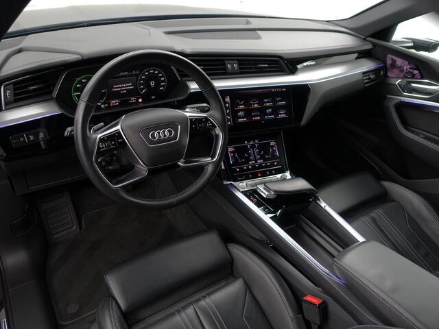 Audi e-tron e-tron 55 quattro advanced Pro Line Plus 95 kWh- Camera Spiegels, Panoramadak, Bang Olufsen, Memory, Sfeerverlichting