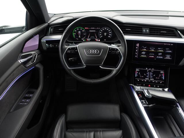 Audi e-tron e-tron 55 quattro advanced Pro Line Plus 95 kWh- Camera Spiegels, Panoramadak, Bang Olufsen, Memory, Sfeerverlichting