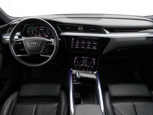 Audi e-tron e-tron 55 quattro advanced Pro Line Plus 95 kWh- Camera Spiegels, Panoramadak, Bang Olufsen, Memory, Sfeerverlichting