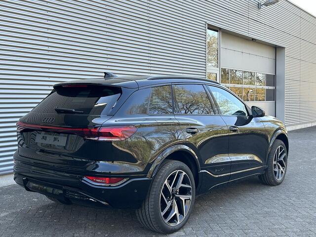 Audi e-tron Q6 S edition (B1) e-tron perf 100Kwh 225 kW / 306 PK | Luchtvering | Massage | Perfomance Stoelen | Panoramadak | Adaptieve Cruise Control | Keyless Entry |