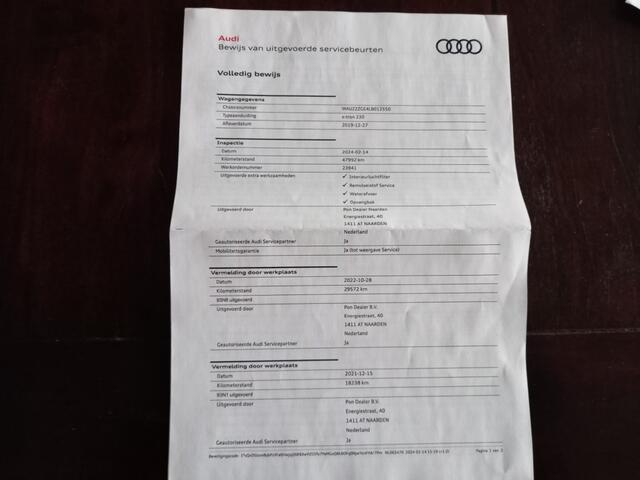 Audi e-tron E-TRON 50 QUATTRO