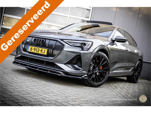 Audi e-tron Sportback 50 Quattro 3x S-Line PANO 22inch Origineel NL