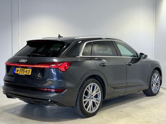 Audi e-tron 55 quattro Advanced edition Plus 95 kWh | S-line | Navigatie/Android/Apple Carplay | LM Velgen 20" | Lederen Bekleding | Voorstoelen Verwarmd | Achteruitrijcamera | Cruise Control Adaptief |