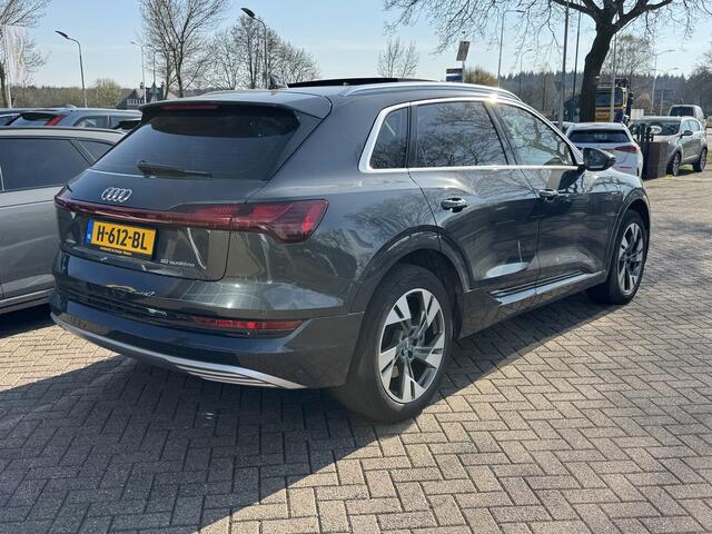 Audi e-tron e-tron 50 quattro Launch edition plus 71 kWh Panoramadak / Leder / 20'' / Luchtvering / Parkeerhulp V+A / ACC / Navigatie / Stoelverwarming