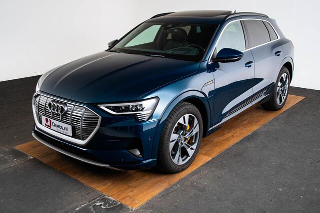 Audi e-tron e-tron 55 quattro advanced Pro Line Plus 95 kWh Panoramadak - Privacy glas - Stoelverwarming vóór - Sportstoelen - Uitgebreide interieurvoorverwarming - Head Up - 360° camera - Assistentiepakket City/Tour -