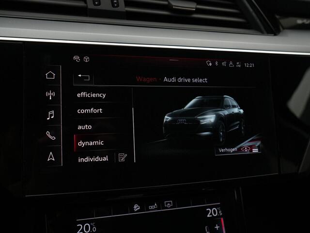 Audi e-tron e-tron 50 quattro Launch edition plus 71 kWh 313 pk | Panoramadak | Leder | Luchtvering | Geheugenstoel | Navigatie | Stoelverwarming