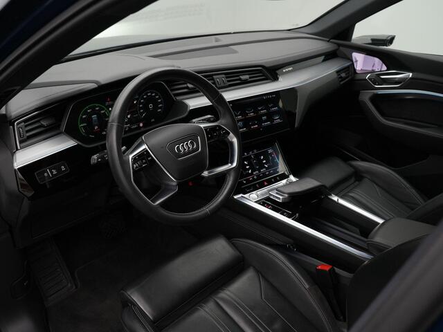 Audi e-tron 55 Advanced 95 kWh 265kw / 360pk quattro | Pano | Trekhaak | Leder | Luchtvering | B&O | Standkachel | 21 inch