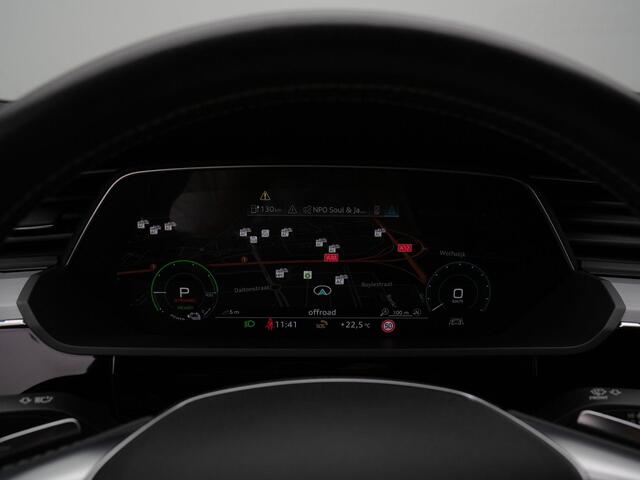 Audi e-tron 55 Advanced 95 kWh 265kw / 360pk quattro | Pano | Trekhaak | Leder | Luchtvering | B&O | Standkachel | 21 inch