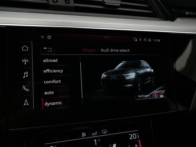 Audi e-tron 55 Advanced 95 kWh 265kw / 360pk quattro | Pano | Trekhaak | Leder | Luchtvering | B&O | Standkachel | 21 inch