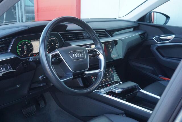 Audi e-tron e-tron 50 quattro Launch edition plus 71 kWh | Luchtvering | Panoramadak | Virtual Cockpit | Leder | ACC | Origineel NL |