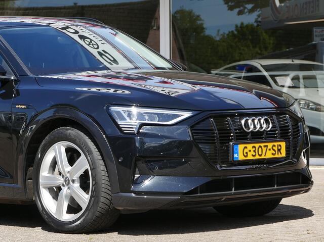 Audi e-tron 55 quattro advanced 95 kWh | panoramadak | leer | stoelverwarming