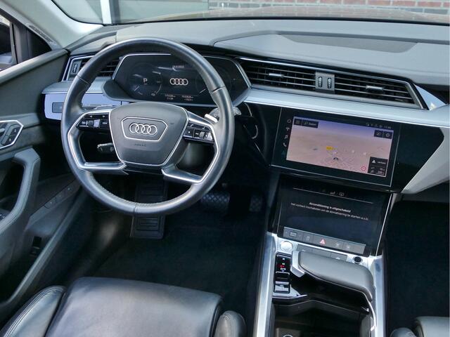 Audi e-tron 55 quattro advanced 95 kWh | panoramadak | leer | stoelverwarming