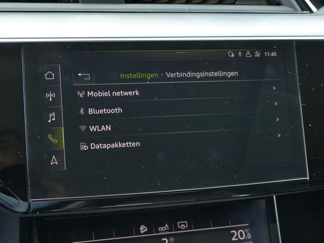Audi e-tron 55 quattro advanced 95 kWh | panoramadak | leer | stoelverwarming