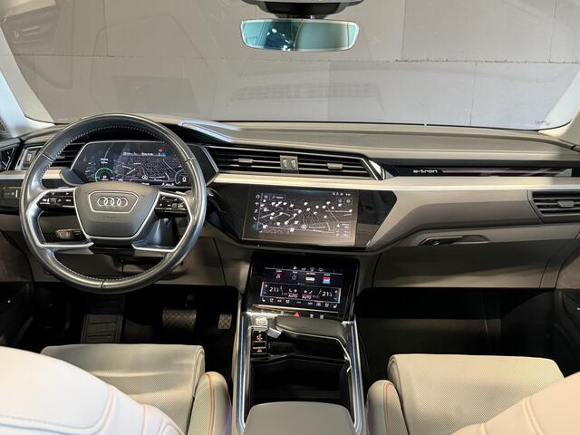 Audi e-tron e-tron 55 quattro advanced Pro Line Plus 95 kWh | Pano | B&O | Stoelventilatie | 360 Camera | Head-up | Afn. trekhaak