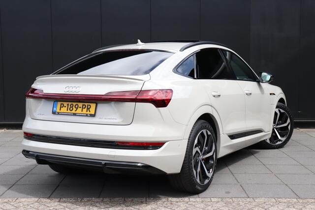 Audi e-tron Sportback 55 quattro S edition 95 kWh 408PK | PANO-DAK | LEDER | CAMERA | HEAD UP | STANDKACHEL | FULL OPTIONS !!!