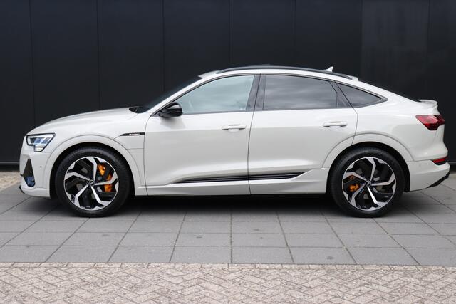Audi e-tron Sportback 55 quattro S edition 95 kWh 408PK | PANO-DAK | LEDER | CAMERA | HEAD UP | STANDKACHEL | FULL OPTIONS !!!