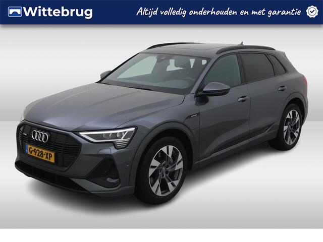Audi e-tron e-tron 50 quattro Launch edition Black 71 kWh / Panorama dak / S-line / Elect. achterklep / 20 Inch / Alcantara / 12 Maanden Audi Select+