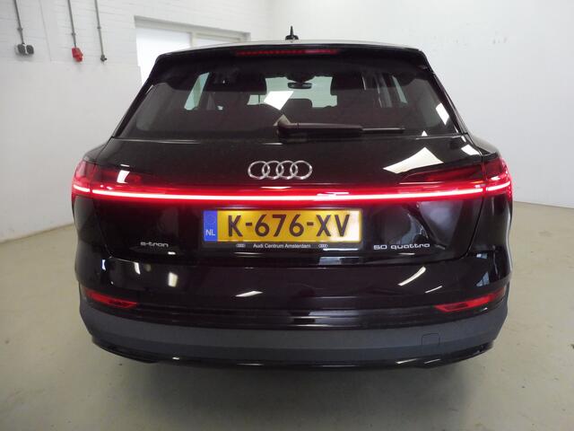 Audi e-tron 50 quattro edition 71 kWh Climatronic | Elec a klep | Navi | 1e eig | NL auto |Nw staat!
