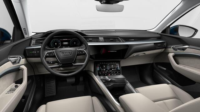 Audi e-tron Sportback 55 quattro Business edition Plus 95 kWh Panoramadak | Trekhaak | B&O Soundsystem | Head up Display | 360° Camera