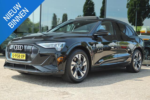 Audi e-tron 50 QUATTRO LAUNCH EDITION BLACK S-LINE 71 KWH | PANO | VIRT. COCKPIT | MEMORY | LUCHTVERING | ACC | AFN. TREKHAAK