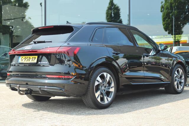 Audi e-tron 50 QUATTRO LAUNCH EDITION BLACK S-LINE 71 KWH | PANO | VIRT. COCKPIT | MEMORY | LUCHTVERING | ACC | AFN. TREKHAAK