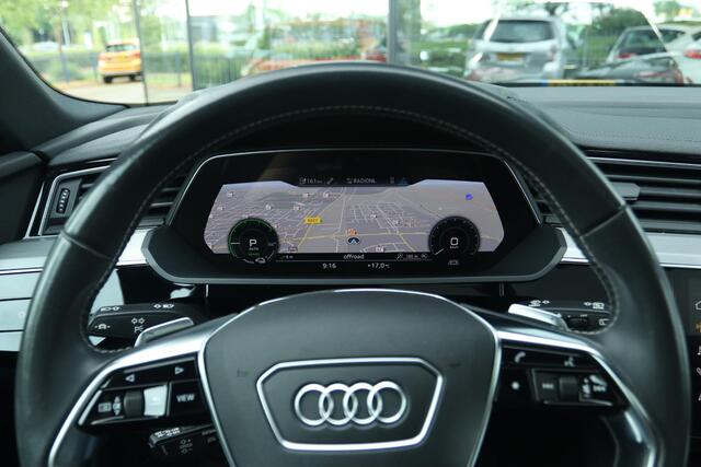Audi e-tron 50 QUATTRO S-LINE LAUNCH EDITION BLACK | PANO | ORIG NL | AD. CRUISE | MEMORY | CARPLAY | LUCHTVERING | VIRT. COCKPIT