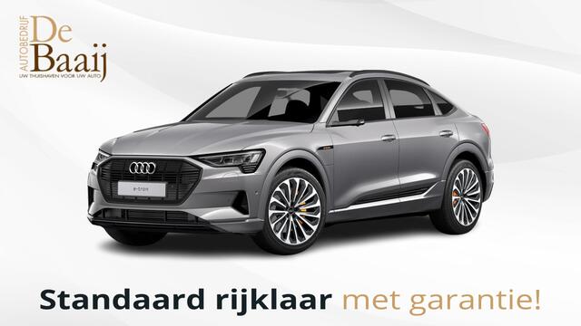 Audi e-tron Sportback 55 quattro 95 kWh | Pano | Bang & Olufsen | Comfortstoelen | VOL!