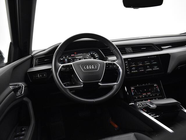 Audi e-tron 55 408pk Quattro Advanced edition Plus 95 kWh · Camera · Luchtvering · Elek. Voorstoelen · Elek. Achterklep · Apple/Android Car Play · 20'' Inch ·