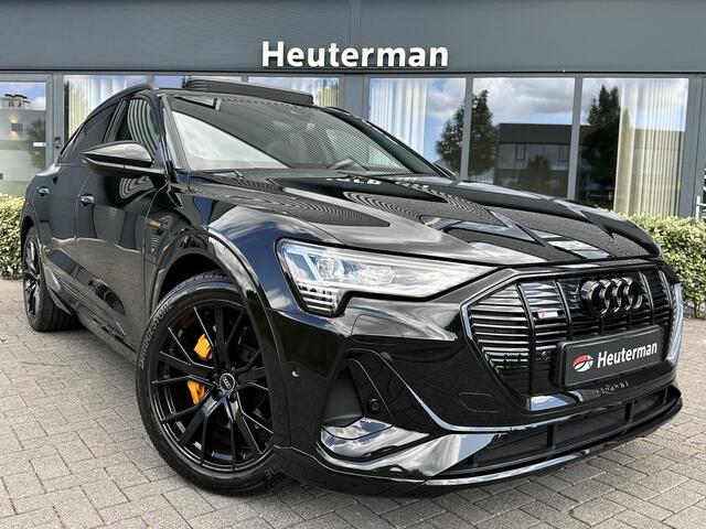 Audi e-tron Sportback 50 Quattro S line Black Edition Pano/ B&O/ 2023