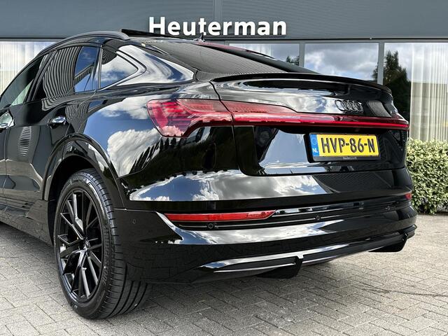 Audi e-tron Sportback 50 Quattro S line Black Edition Pano/ B&O/ 2023
