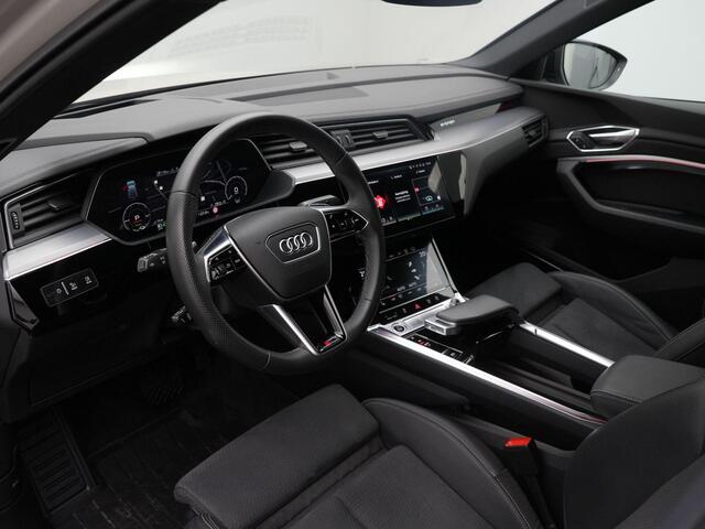 Audi e-tron Sportback 55 quattro S edition 95 kWh 408 pk / S-Line | Panoramadak | Trekhaak | Nachtzicht | Rondomzicht camera | Bang & Olufsen | Head-up display