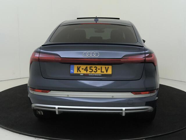 Audi e-tron Sportback 55 quattro S edition 95 kWh | Panoramadak | Bang & Olufsen | 4-zone airco | Navigatie Plus | Achteruitrijcamera | Stuurwielverwarming | Adaptieve cruise control |