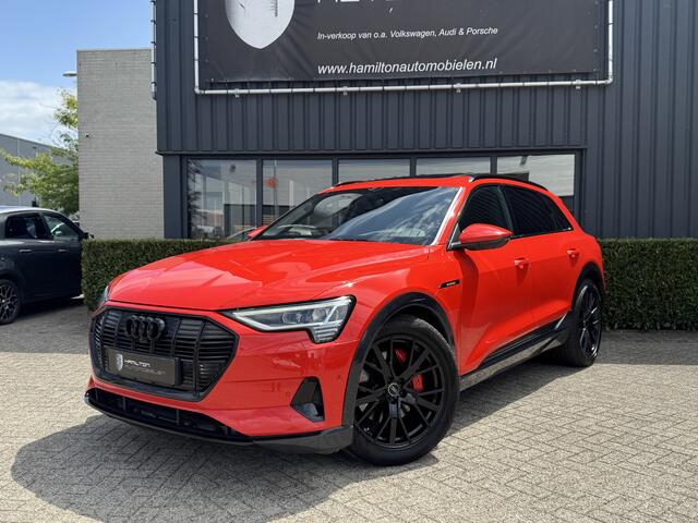 Audi e-tron e-tron 55 quattro advanced Pro Line Plus. S-Line 95 kWh Full options Unieke uitvoering volledig dealer onderhouden!!