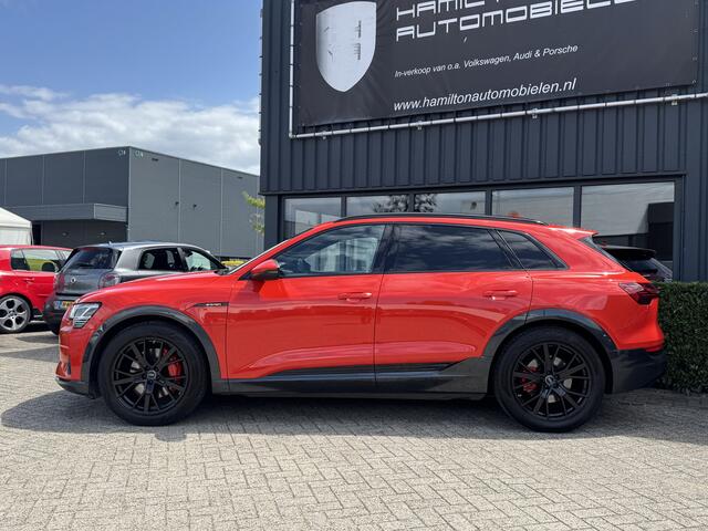 Audi e-tron e-tron 55 quattro advanced Pro Line Plus. S-Line 95 kWh Full options Unieke uitvoering volledig dealer onderhouden!!