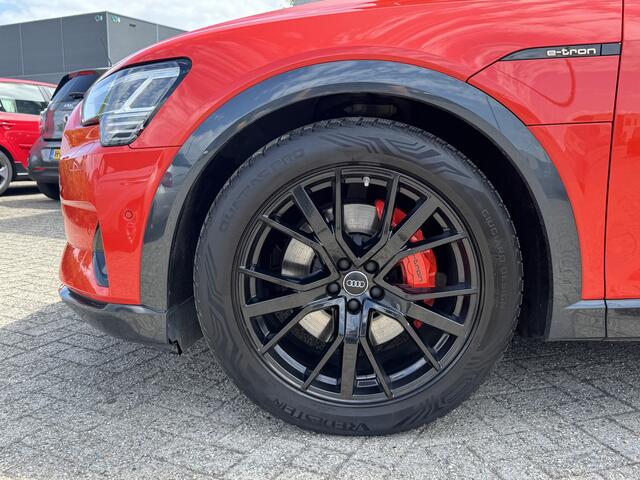 Audi e-tron e-tron 55 quattro advanced Pro Line Plus. S-Line 95 kWh Full options Unieke uitvoering volledig dealer onderhouden!!