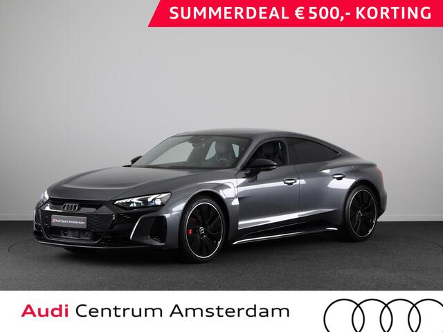 Audi e-tron GT RS 93 kWh 600pk | Matrix Laser Led | Optiekpakket Carbon | Stoelventilage/massage | Vierwielbesturing