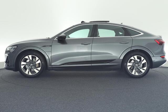 Audi e-tron Sportback 55 quattro S edition 95 kWh 360 Camera ACC Panoramadak Luchtvering Stoelverwarming