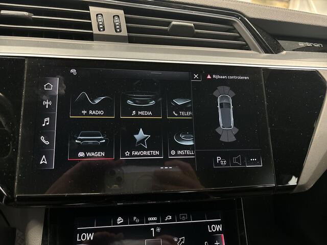 Audi e-tron 55 quattro 408pk Advanced edition 95 kWh · Navigatie · Luchtvering · Elek. Voorstoelen · Stoelverwarming · Cruise Control · Elek. Achterklep · 20'' Inch ·