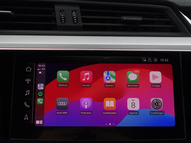 Audi e-tron e-tron 55 quattro advanced 95 kWh- Panoramadak, CarPlay, Ada Cruise, Sfeerverlichting, Camera, Memory, Design Leder Interieur